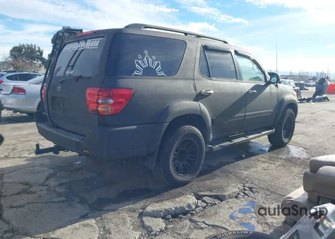 2004 Toyota Sequoia Sr5 V8 z USA, uszkodzony, nr VIN 5TDBT44A04S220607